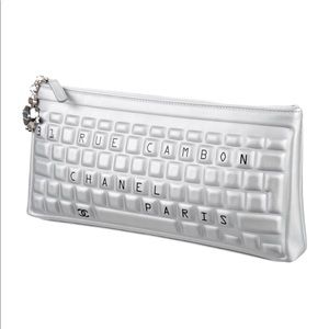 Chanel keyboard clutch